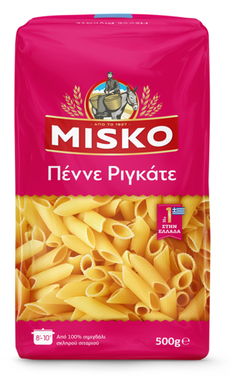 Εικόνα της Misko ΠΕΝΝΕΣ ΡΙΓΚΑΤΕ 500gr x12