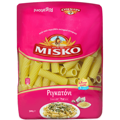 Εικόνα της Misko ΡΙΓΚΑΤΟΝΙ 500gr x12