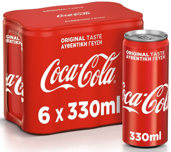 Εικόνα της Coca Cola 6x4 330ml