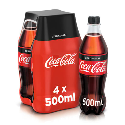 Εικόνα της Coca Cola Zero 4x6 500ml