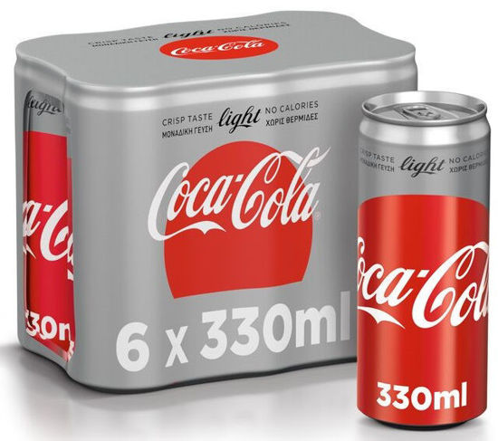 Εικόνα της Coca Cola Light 6x4 330ml