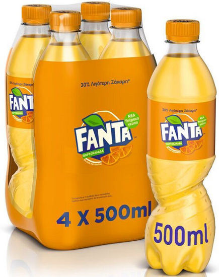 Εικόνα της FANTA ΠΟΡΤΟΚΑΛΙ 4x6  500ml