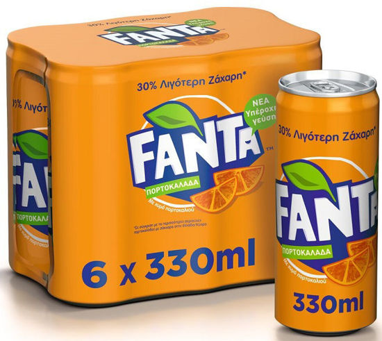 Εικόνα της FANTA ORANGE 6x4 330ml