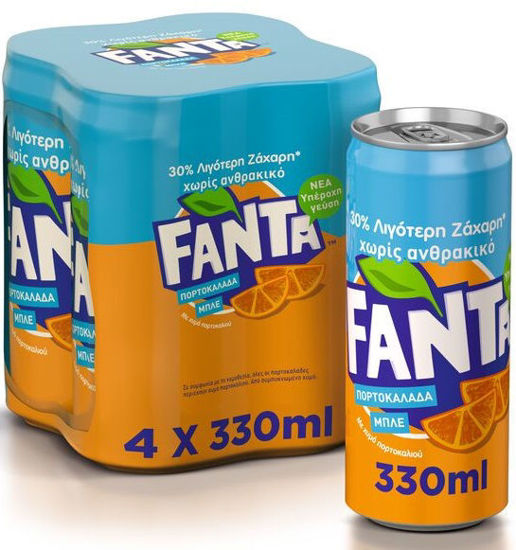 Εικόνα της FANTA ORANGE BLUE 4x6 330ml