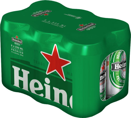 Εικόνα της Heineken Κουτί  (6x4) X330ml