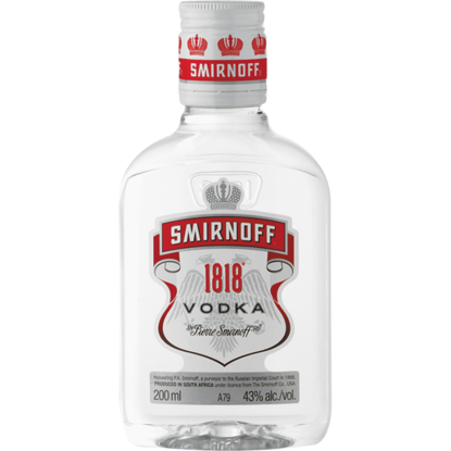 Εικόνα της SMIRNOFF RED 200 ml 37,5 vol