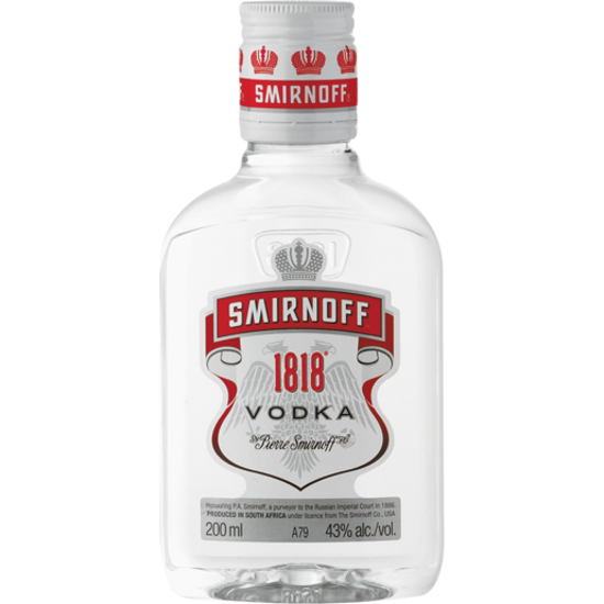 Εικόνα της SMIRNOFF RED 200 ml 37,5 vol