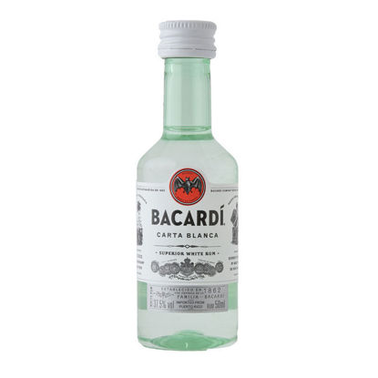 Εικόνα της BACARDI CARTA BLANCA 50ml