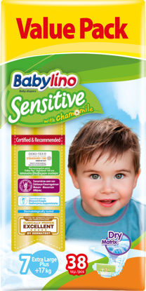 Εικόνα της Babylino Sensitive Πάνα no7 Economy 1*38T 17+kg