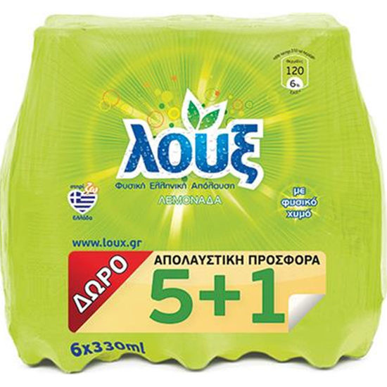 Εικόνα της ΛΟΥΞ ΛΕΜΟΝΑΔΑ 330ml (5+1ΔΩΡΟ)