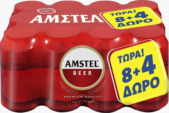 Εικόνα της Amstel KΟΥΤΙ (8+4) 330ml